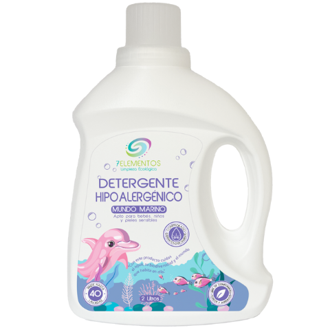 Detergente Hipoalergénico - 7 Elementos