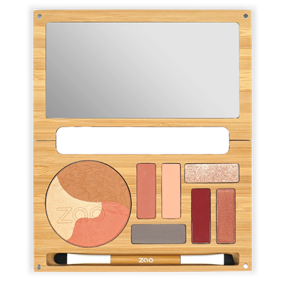 Paleta de Rosa zao Make up